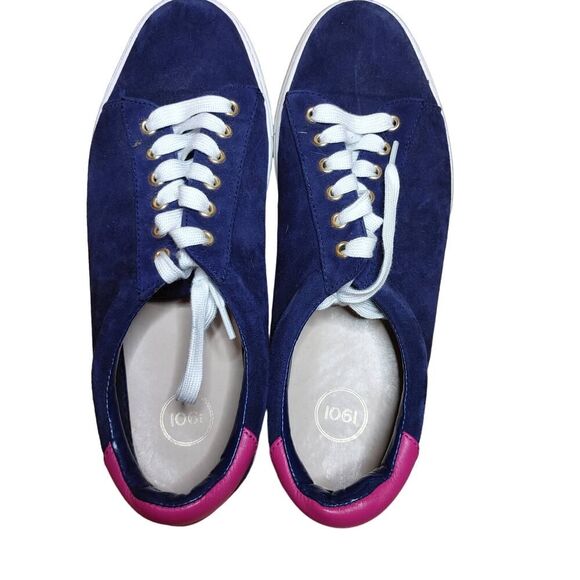 1901 Women's Sneakers Blue Preppy 9M - Picture 1 of 4